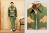 Nextgen Jacket by Shubhvastra Velvet Online Mens Jacket With Pant Wholesale